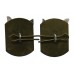 Pair of Army Air Corps Anodised (Staybrite) Collar Badges