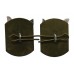 Pair of Army Air Corps Anodised (Staybrite) Collar Badges
