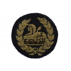 Gloucestershire Regiment Officer's Bullion Back Beret Badge