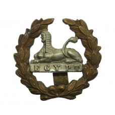 Gloucestershire Regiment Large Bi-Metal Back Cap Badge