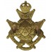 New Zealand Signal Corps Cap Badge - King's Crown