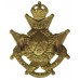 New Zealand Signal Corps Cap Badge - King's Crown