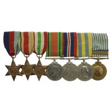 WW2 and Korean War Medal Group of Seven - Gnr. F. Park, Royal Artillery