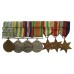 WW2 and Korean War Medal Group of Seven - Gnr. F. Park, Royal Artillery