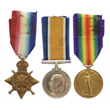 WW1 1914-15 Star Medal Trio - Pte. H.W. Phillips, East Yorkshire Regiment