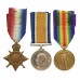 WW1 1914-15 Star Medal Trio - Pte. H.W. Phillips, East Yorkshire Regiment