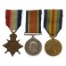 WW1 1914-15 Star Medal Trio - Pte. H. Naylor, Liverpool Regiment