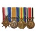 WW1 1914-15 Star, British War Medal, Victory Medal and Special Constabulary Long Service Medal Group of Four - Gnr. P. Oakley, Royal Artillery