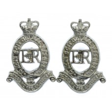 Pair of Royal Horse Artillery (R.H.A.) Anodised (Staybrite) Colla