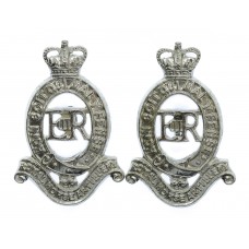 Pair of Royal Horse Artillery (R.H.A.) Anodised (Staybrite) Collar Badges