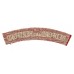 Bedfordshire & Hertfordshire Regiment (BEDFORD AND HERTFORD) Cloth Shoulder Title