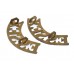 Pair of Essex Regiment (ESSEX) Shoulder Titles