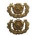 Pair of Hampshire Regiment Collar Badges 