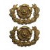 Pair of Hampshire Regiment Collar Badges 