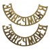 Pair of Royal Hampshire Regiment (R.HAMPSHIRE) Shoulder Titles