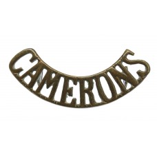 Queen's Own Cameron Highlanders (CAMERONS) Shoulder Title
