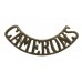 Queen's Own Cameron Highlanders (CAMERONS) Shoulder Title