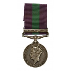 General Service Medal (Clasp - Palestine 1945-48) Pte. G.P.C.M. Bussy, Army Air Corps