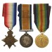 1914 Mons Star Medal Trio - Pte. W.P. Bennett, East Yorkshire Regiment (Ended his service as a POW Guard in Malta)