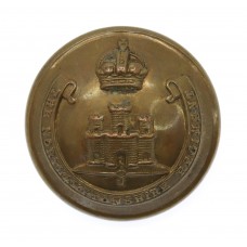 Northamptonshire Regiment Officer's Button - King's Crown (26mm)