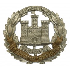 Victorian Northamptonshire Regiment Cap Badge 