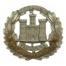 Victorian Northamptonshire Regiment Cap Badge 
