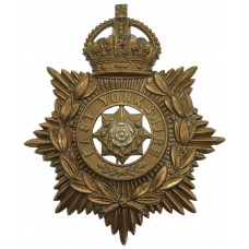 East Yorkshire Regiment Helmet Plate - King's Crown