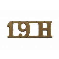 19th Hussars (19H) Shoulder Title