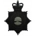 Worcestershire Constabulary Night Helmet Plate - Queen's Crown