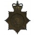 Worcestershire Constabulary Night Helmet Plate - Queen's Crown