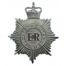 Metropolitan Police Noddy Bike Helmet Plate - Queen's Crown