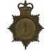 British Transport Police (B.T.P.) Night Helmet Plate - Queen's Crown