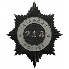 Airport Police Helmet Plate (218)