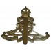 Royal Artillery (Revolving Wheel) Cap Badge - King's Crown