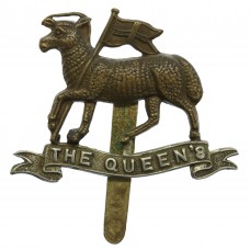 The Queen's (Royal West Surrey) Regiment Bi-metal Cap Badge