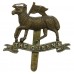 The Queen's (Royal West Surrey) Regiment Bi-metal Cap Badge