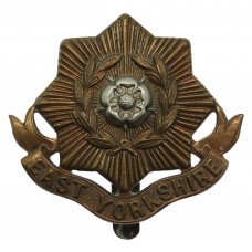 East Yorkshire Regiment Cap Badge - King's Crown