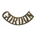 Gordon Highlanders (GORDON) Shoulder Title