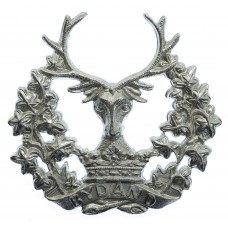 Gordon Highlanders Anodised (Staybrite) Cap Badge