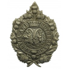 Victorian/Edwardian Argyll & Sutherland Highlanders Cap Badge (Non Voided Centre)
