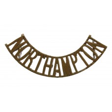 Northamptonshire Regiment (NORTHAMPTON) Shoulder Title