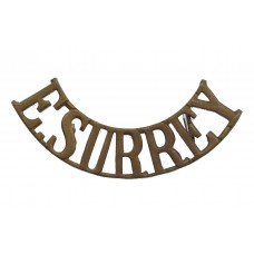 East Surrey Regiment (E.SURREY) Shoulder Title