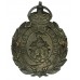 Huddersfield Police Wreath Helmet Plate - King's Crown