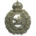 Bradford City Police Wreath Helmet Plate - King's Crown