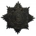 Blackpool Police Night Helmet Plate - King's Crown