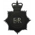 Metropolitan Police Night Helmet Plate - Queen's Crown