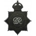 George VI Metropolitan Police Night Helmet Plate 