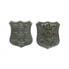 Pair of Hull City Police Collar Badges