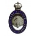 East Suffolk Police Reserve Enamelled Lapel Badge with Box - King's Crown