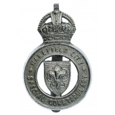 Wakefield City Special Constabulary Cap Badge - King's Crown